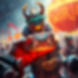 A player holds a Kirin collectible, showcasing its increase in value with a vibrant background of community forum highlights.