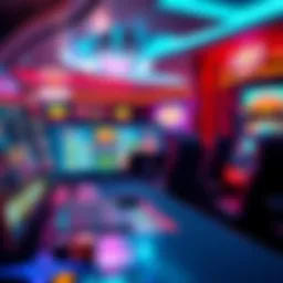 A modern online casino interface showing cryptocurrency payment options and engaging games.