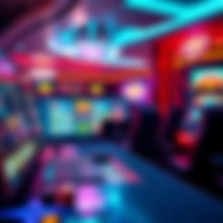 A modern online casino interface showing cryptocurrency payment options and engaging games.