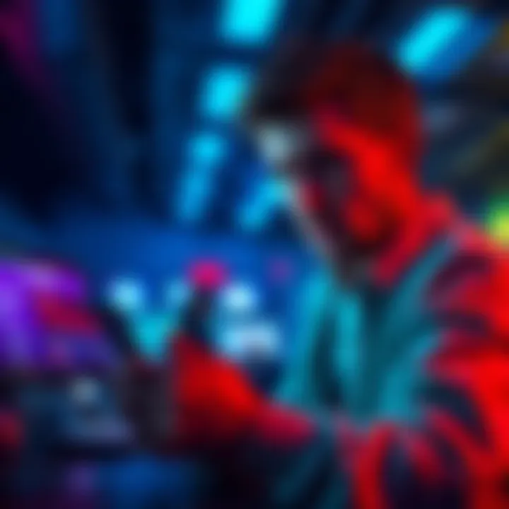 A person frustrated while checking their crypto deposit status on Bovada