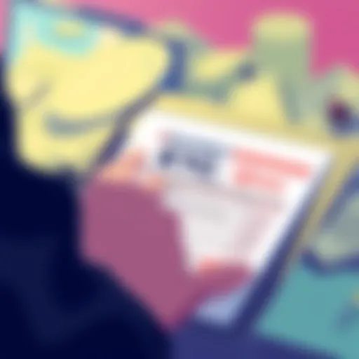 Illustration showing a person filling out a form related to KYC requirements for online gambling, with cash in the background.