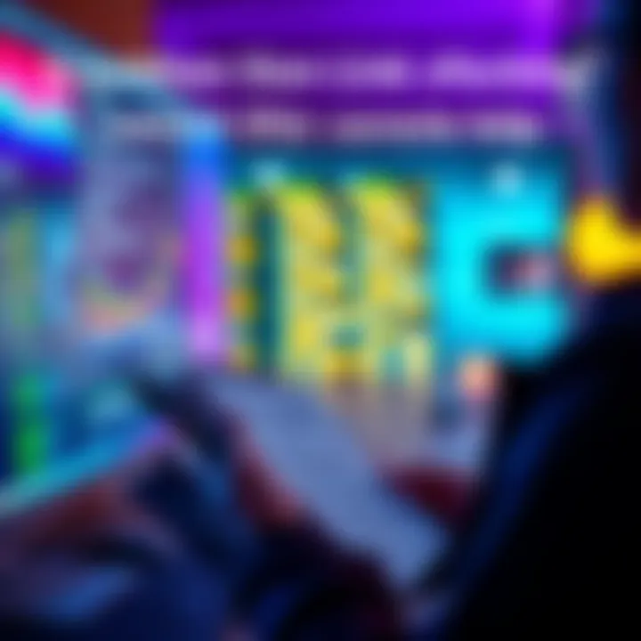 A person looking at a computer screen, seeking a link to access locked content while holding a notepad with tips written on it.