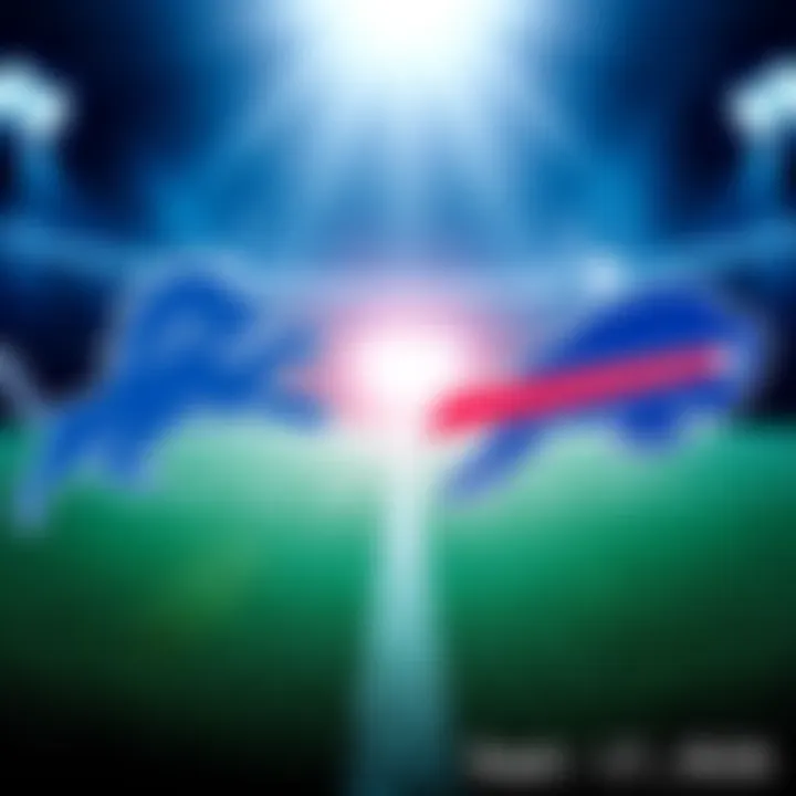 Lions vs Bills Game Preview A graphic featuring the logos of the Detroit Lions and Buffalo Bills with a football background, highlighting the NFL matchup on September 17, 2026.