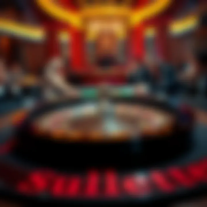 A live roulette table showing zero winning bets on the first dozen with disappointed players in the background.