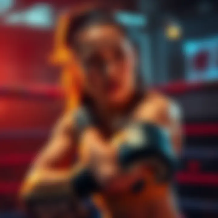 Loma Lookboonmee training for her fight at UFC Macau, focusing on her takedown techniques