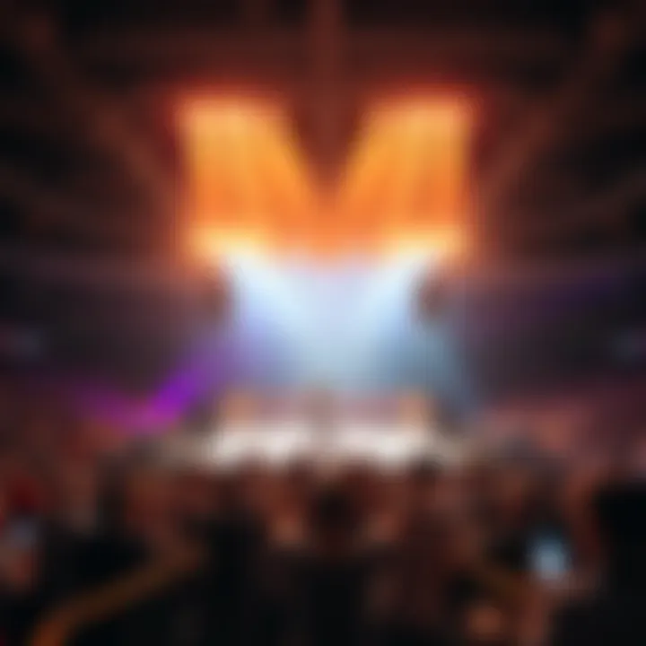 A view of the fight arena with a crowd cheering, capturing the excitement of the upcoming Loner Fight.