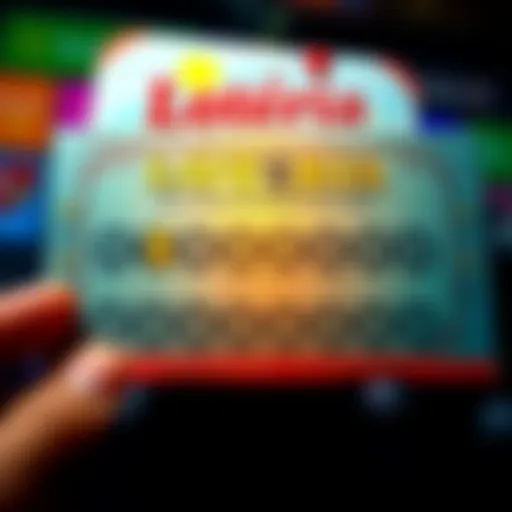 A Loteria scratch-off ticket showing minimal winnings, reflecting player disappointment