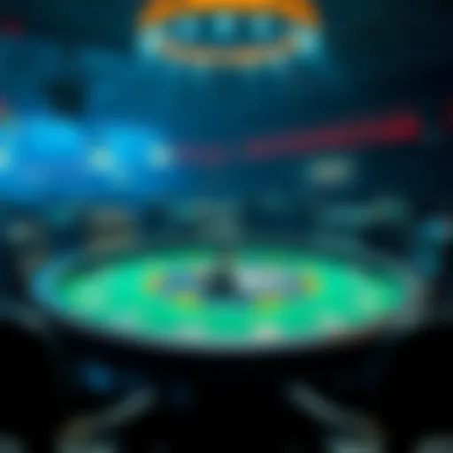 Low attendance at poker event A graphic showing a poker table with empty chairs, highlighting the low participation in the WSOP Gladiator event in 2026.