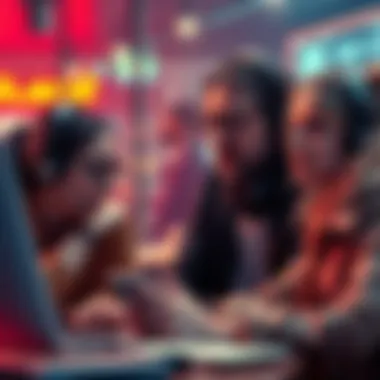 Frustrated customers trying to resolve payout problems with Lunaland's AI-based customer service