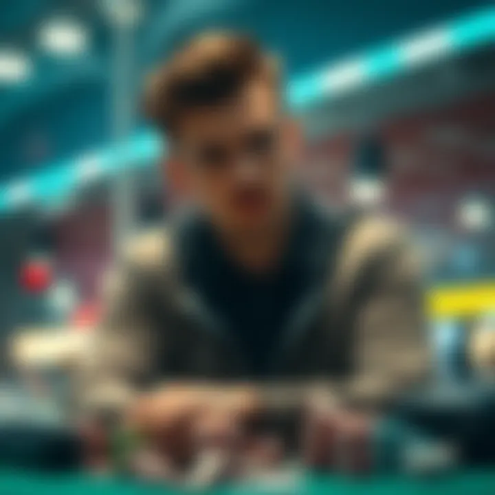 Man reflecting on gambling loss A man sitting alone, looking thoughtful and troubled, representing the struggle against gambling addiction