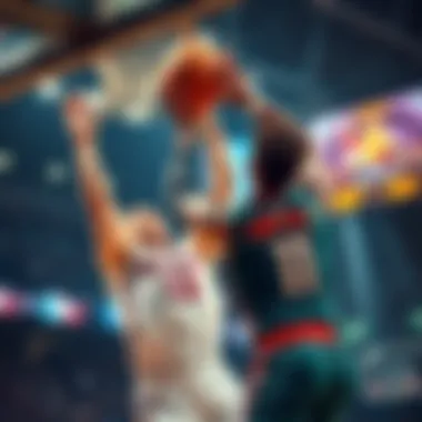 Marcus Smart shooting the ball during a game, showcasing his skills and scoring ability