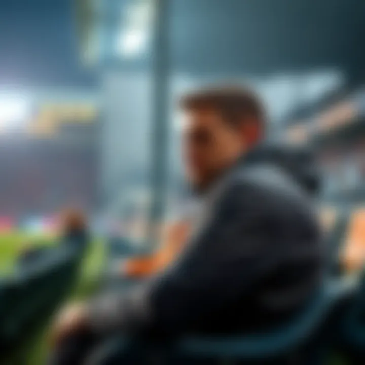 Max Christie sitting on the bench with a disappointed expression, looking away from the game