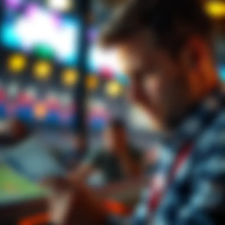 A person looking at betting tickets with a thoughtful expression, reflecting on a recent betting experience during Memorial Day.