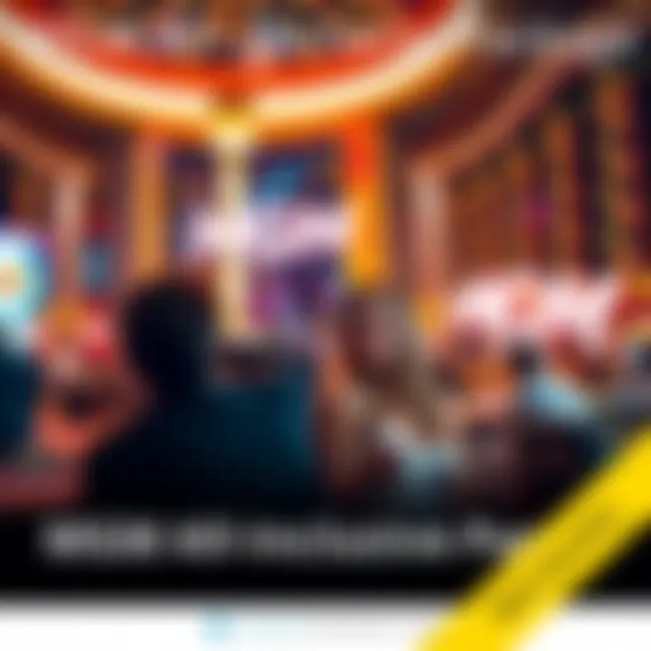 Two guests enjoying an all-inclusive package at MGM Resorts with food, entertainment, and a hotel stay in Las Vegas