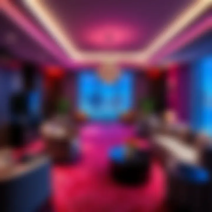 A luxurious suite at MGM Resorts showcasing elegant decor and amenities for Platinum members.