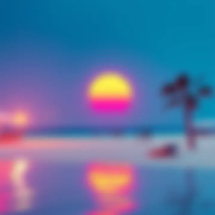 Mike Posner Seeb Remix Cover Art Cover art for Mike Posner's 'I Took a Pill in Ibiza' Seeb Remix featuring vibrant colors and a beach scene