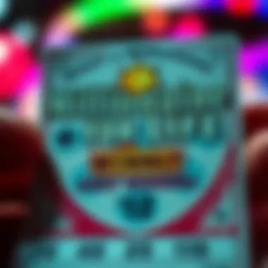 New lottery ticket for Millionaire for Life A close-up of a lottery ticket for the game Millionaire for Life with bold text and flashy graphics promoting daily winnings