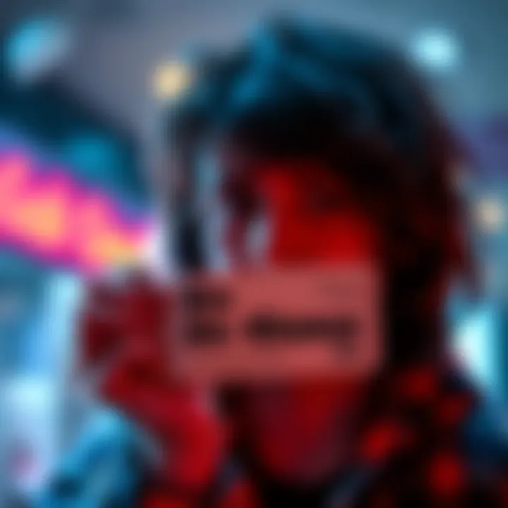 A person looking disappointed while holding a ticket labeled '8k Chance'.