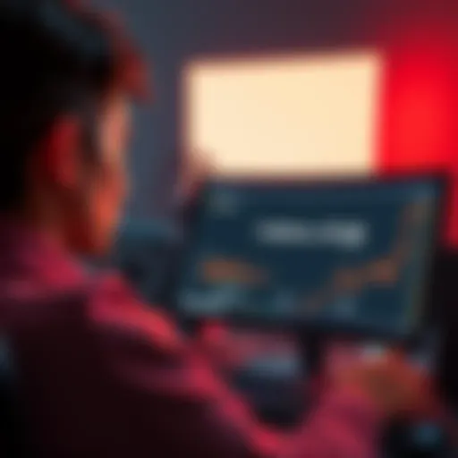 A frustrated person staring at a computer screen showing a blank crypto balance, symbolizing the missing bonus for the month.