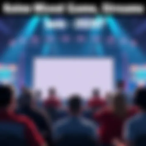 A disappointed group of poker fans watching an empty screen, expecting Mixed Game Streams during the WSOP 2026 event