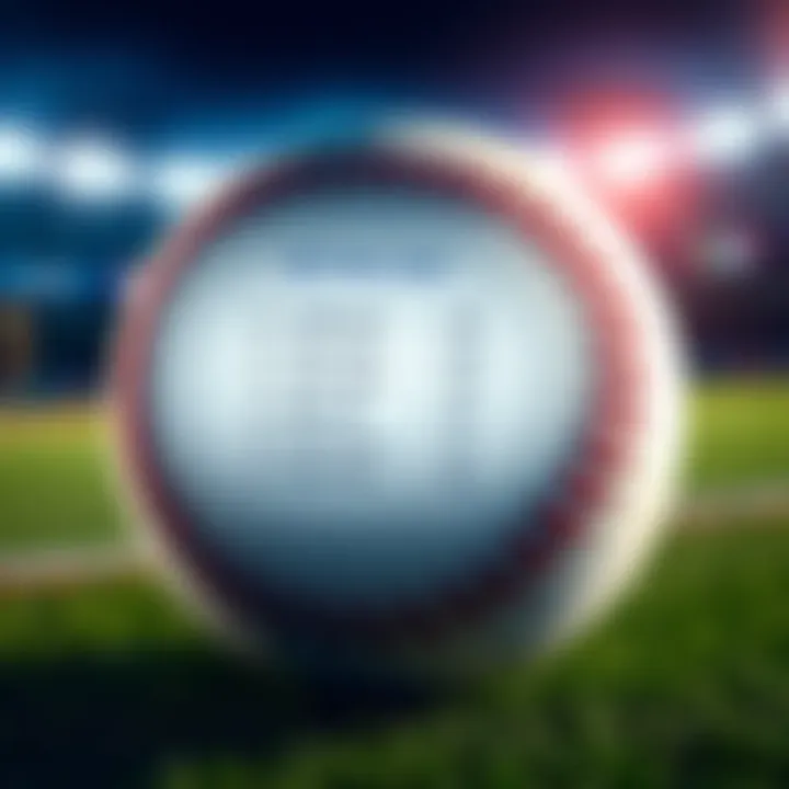 MLB Betting Odds A baseball with betting odds displayed, showing various team stats and predictions for September 9, 2026