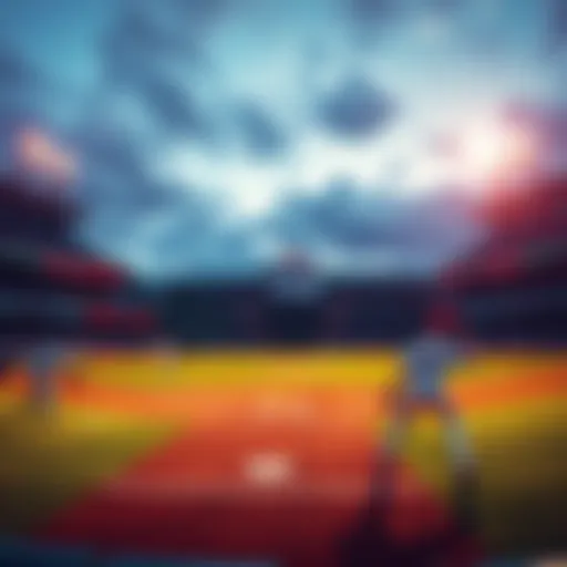 MLB Betting Strategies A baseball field with players in action during a game, highlighting the excitement of MLB betting strategies.