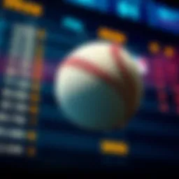 A baseball with betting odds displayed on a scoring board, showing excitement for June 25, 2026.