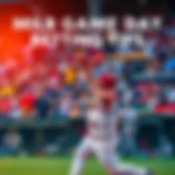 A baseball player swinging a bat during a game with a crowd in the background, signaling the excitement of MLB bets and home run predictions.