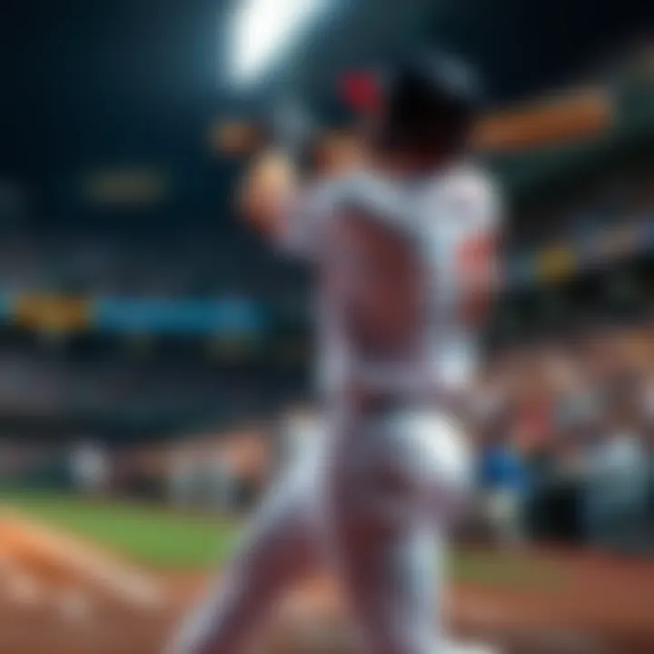 A baseball player from MN team swings the bat during a game against CIN, with the stadium filled with cheering fans in the background.