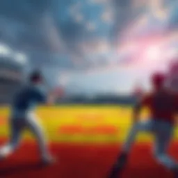 MLB games on September 19 Baseball players on the field during an MLB game