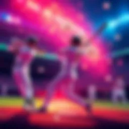 MLB Home Run Betting Tips Graphic showing MLB players hitting home runs with betting symbols