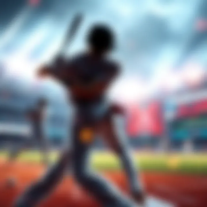 Baseball players hitting home runs during a game with betting graphics overlay