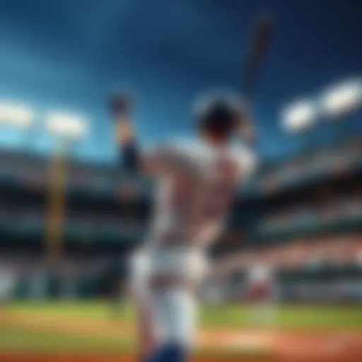 A baseball player celebrating a home run with teammates in a stadium.