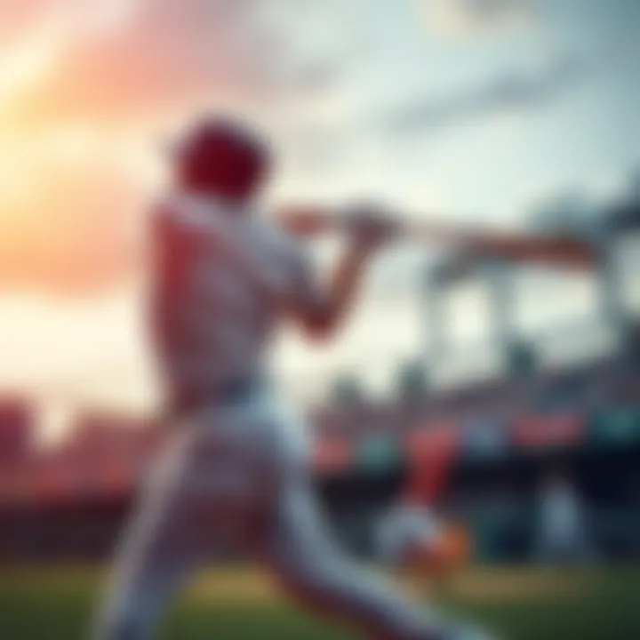 MLB Home Run Tips A baseball player hitting a home run during a game, representing MLB betting tips.