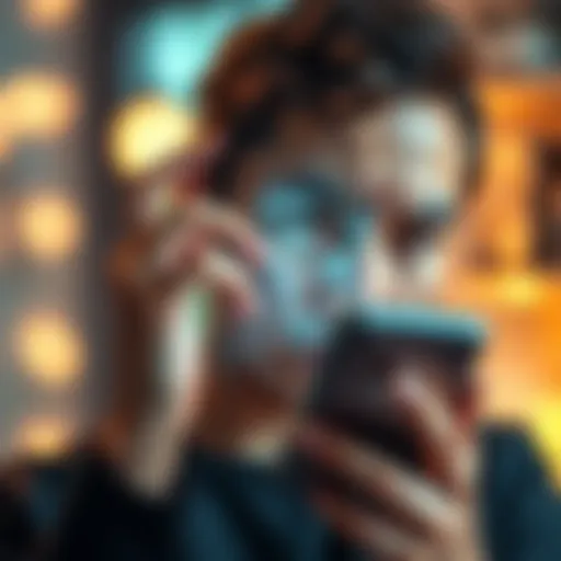 Person frustrated with mobile app login button not working