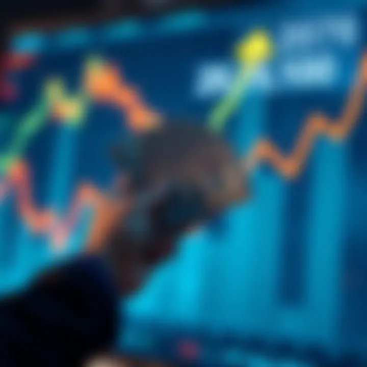 Money Growth A person holding cash with a chart showing upward growth in the background.