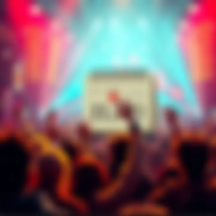 A visual representation of people eagerly waiting for the monthly boost to launch, with a calendar marked for the date.