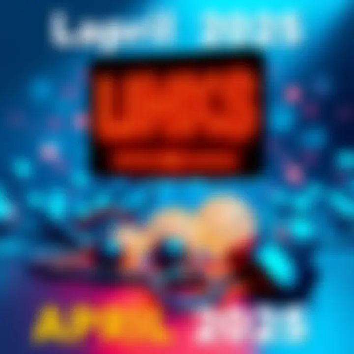 Illustration showing a collection of articles and web links for April 2025