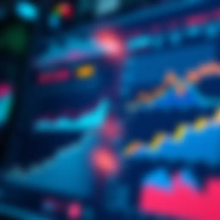 A graphic showing key trends and data analysis for the month, featuring charts and graphs