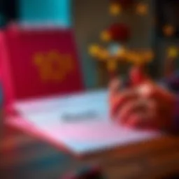 Monthly Challenge Entry A person writing their name on a paper with a calendar in the background, symbolizing a chance to win a prize by participating in a monthly challenge.