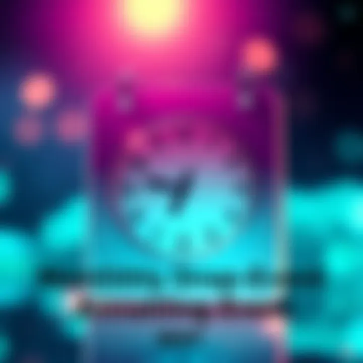 Monthly Drop Event Announcement Illustration of a calendar marking a date with a clock showing 5:10 AM, symbolizing a scheduled event.