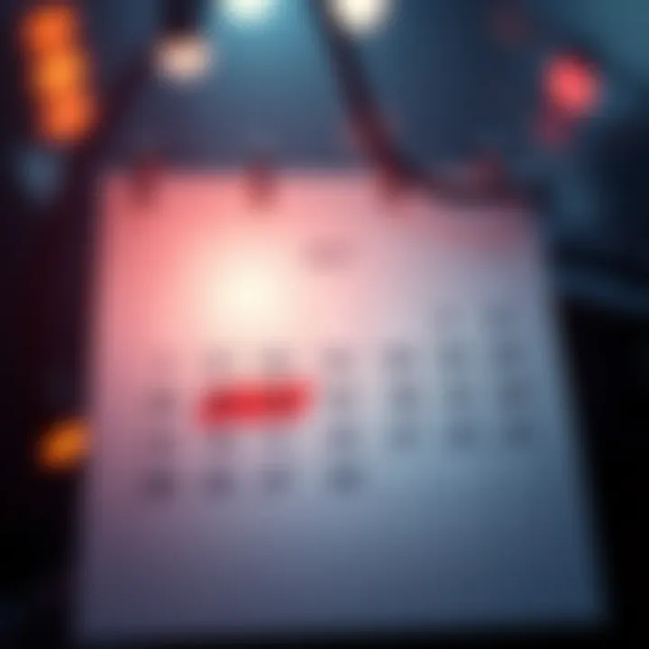 Monthly Payment Calendar A calendar page showing the month of July 2026 with highlighted dates for potential payment days