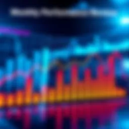 Graph showing monthly performance results with focus on Platinum 3 rankings and community feedback.