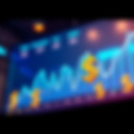 A graphic showing trends and predictions for achieving accurate drops with $5 tips, featuring a chart and dollar signs.