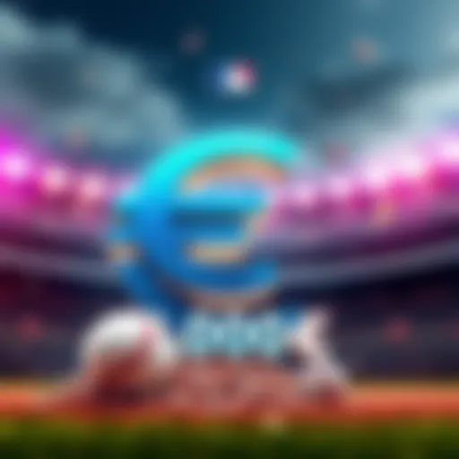A graphic showcasing a winning combination of Moonshot MLB and WC Club, with a large Euro sign and baseball elements.