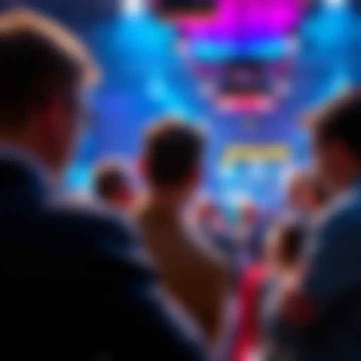 A group of people discussing and debating accusations against Mr Punter in a lively forum setting.