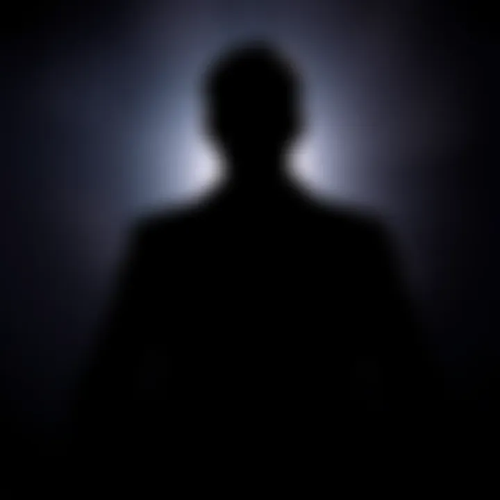 Silhouette of a person in shadows, representing the absence of a key figure from the Q2 scene.