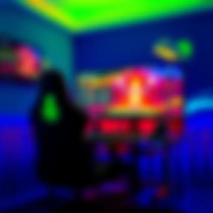 Mystery Battle Royale Update A graphic showing a gaming setup with a laptop, gaming chair, and GGPoker interface on screen, highlighting updates on hardware issues and ongoing challenges in the game.