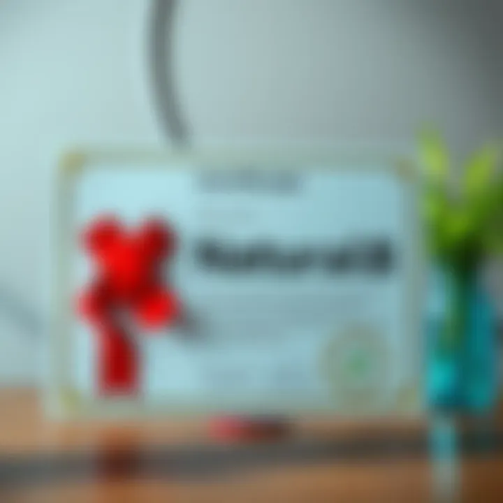 A graphic showing a certificate with a red cross, symbolizing failure, alongside the Natural8 logo.