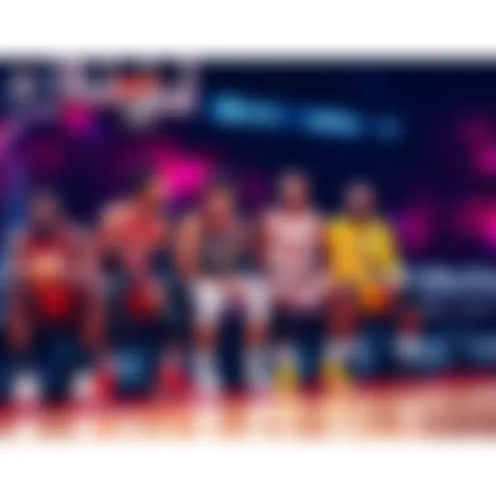 NBA bench players showcasing their skills during a game while starters rest